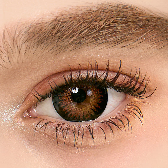 Princess Pinky Dolly Mimi Chocolate Brown Contact Lenses