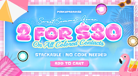 2 For $30 on Colored Contacts