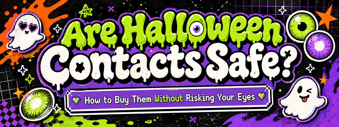 Are Halloween Contacts Safe? How to Buy Them Without Risking Your Eyes
