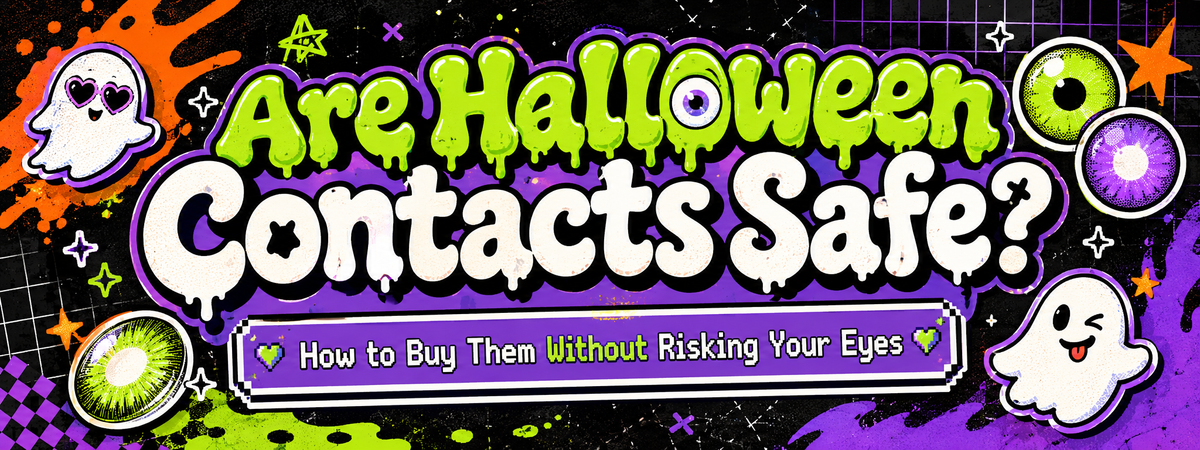 Are Halloween Contacts Safe? How to Buy Them Without Risking Your Eyes