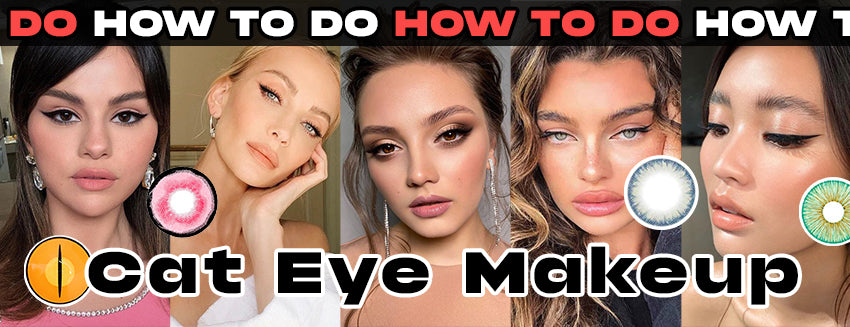 cat eye shadow look | cat eyeshadow, eye makeup tips,... Cat Eye Look How To Do Easy Cat Eye Liner In 4 Steps | Slashed Beauty