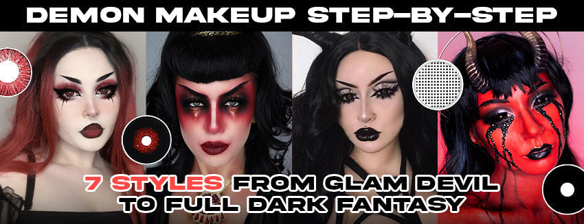 Demon Makeup Step-by-Step: 7 Styles From Glam Devil to Full Dark Fantasy
