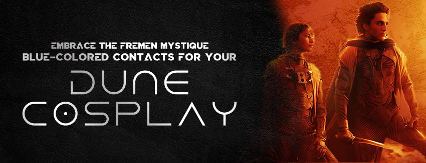 Embrace the Fremen Mystique: Blue-Colored Contacts for Your Dune Cosplay