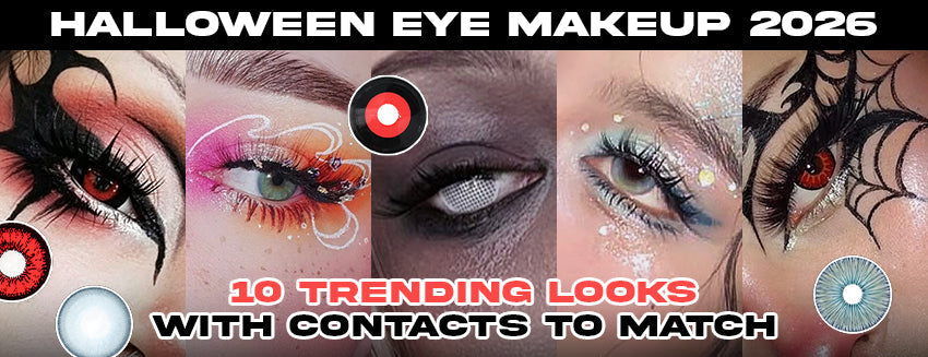 Halloween Eye Makeup 2026: 10 Trending Looks With Contacts to Match