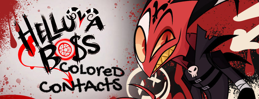 Level up your Helluva Boss Cosplay with Our Contacts! 🔥