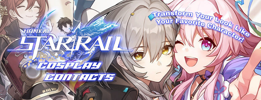 Honkai: Star Rail Cosplay Contacts - Transform Your Look Like Your Favorite Character!