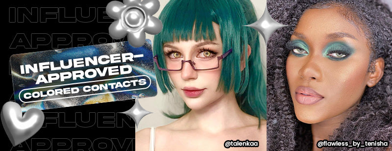Influencer-Approved Colored Contacts