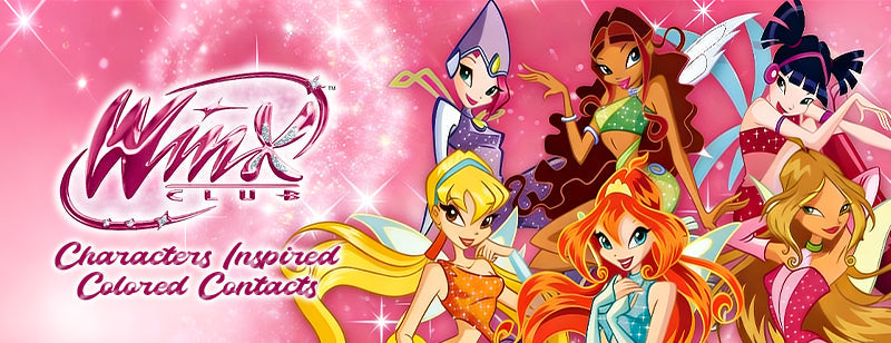 Winx Club Characters Inspired Colored Contacts