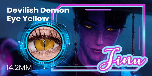 Lentilles de cosplay Jinu (K-Pop Demon Hunters)