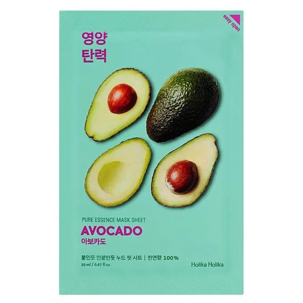 Holika Holika Pure Essence Facial Mask Sheet (Avocado)