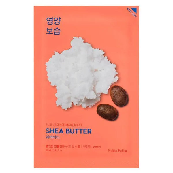 Holika Holika Pure Essence Facial Mask Sheet (Shea Butter)