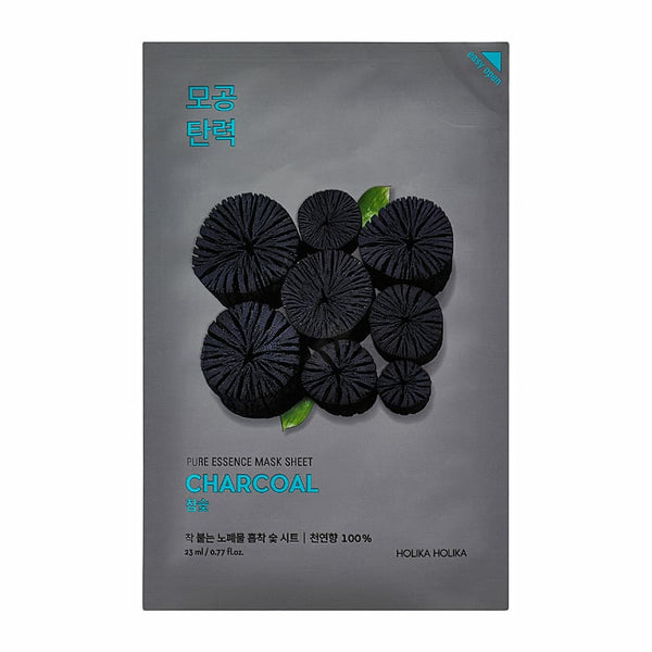 Holika Holika Pure Essence Facial Mask Sheet (Charcoal)