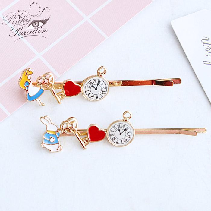 Alice in The Wonderland Bobby Pin Set