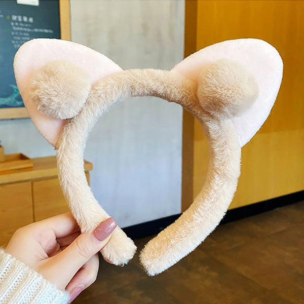 动漫可爱毛绒猫耳发箍