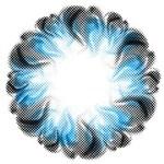 G&G Tulips Blue Contact Lenses