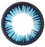 G&G Big Size Circle Blue Contact Lenses