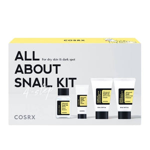 4 products in COSRX RX Advance Snail Kit