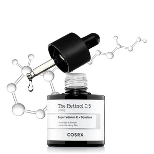 COSRX The Retinol 0.5 Oil enrich with vitamin E