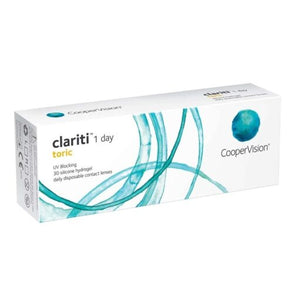 Cooper Vision Clariti 1 day Toric lenses