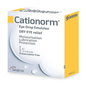 Santen Cationorm Ophthalmic Emulsion Single Dose