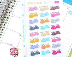 Eläinaiheiset piilolinssikotelotarrat