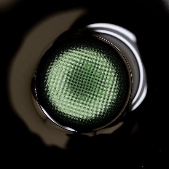 Realistic green anime cosplay contacts 