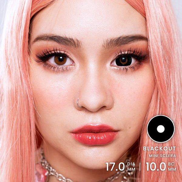 Princess Pinky Blackout Mini Sclera