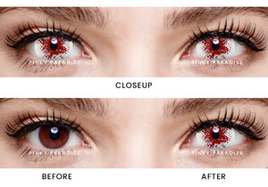 realistic bloody zombie contact lenses 