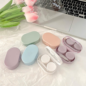 all-in-one pastel mini contact lens case 
