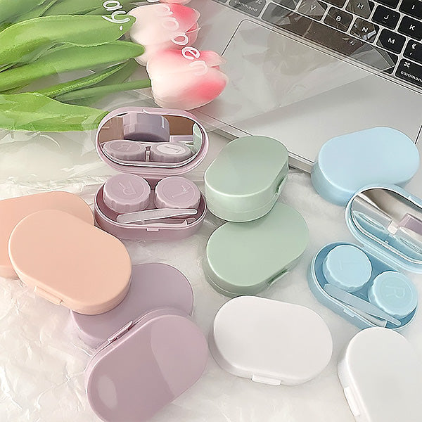 Portable Case for Contact Lens Case in candy color 