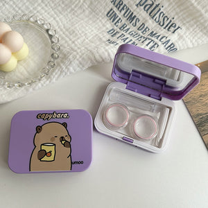  travel case for contact lenses