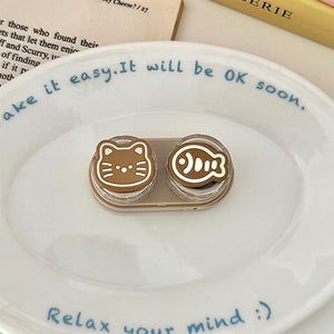travel contact lens case kit
