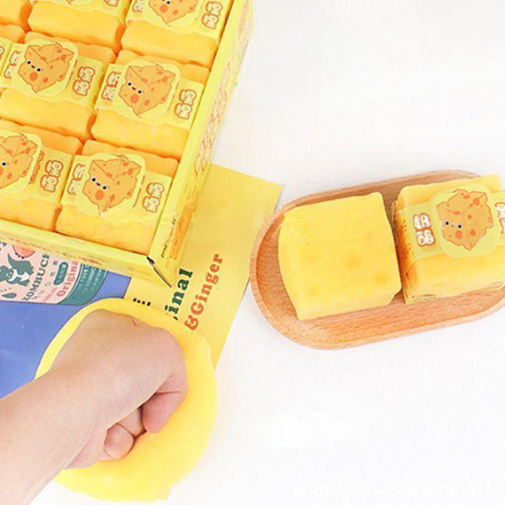 squishy cheese toy