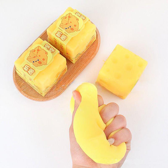 squishy cheese toy