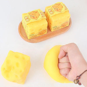squishy cheese cube