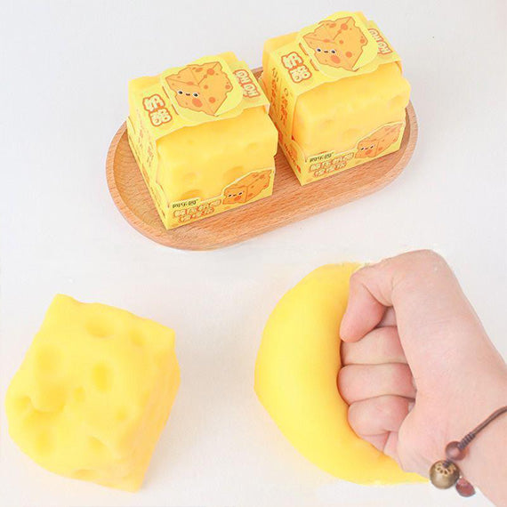 squishy cheese cube