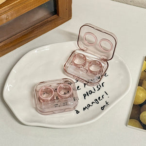 travel-friendly contact lens storage