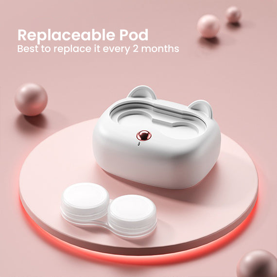 removable contact lens case