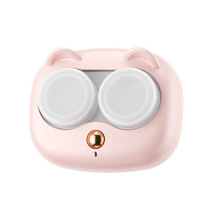 pink cat design Contact Lens washer