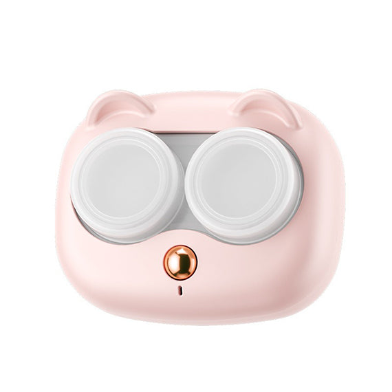 pink cat design Contact Lens washer