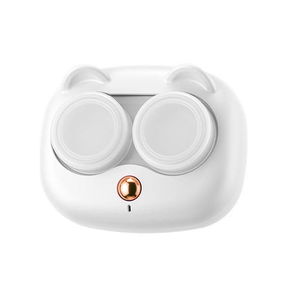 white cat design Contact Lens Cleaner 