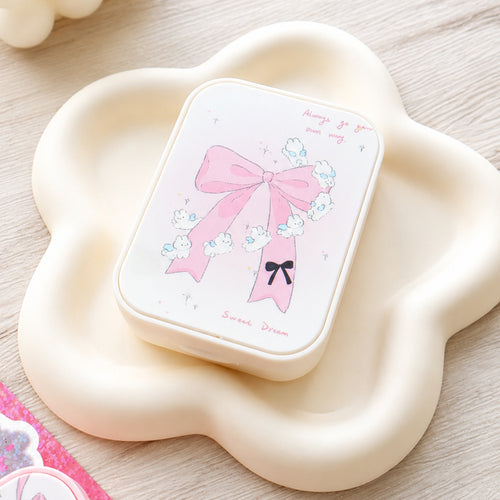 pastel contact lens case