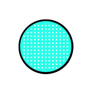 Princess Pinky Cosplay Cyan Mesh With Rim (With Prescription)