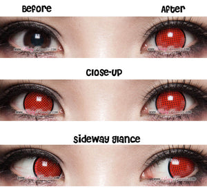 Princess Pinky Cosplay Red Mesh With Rim (With Prescription)