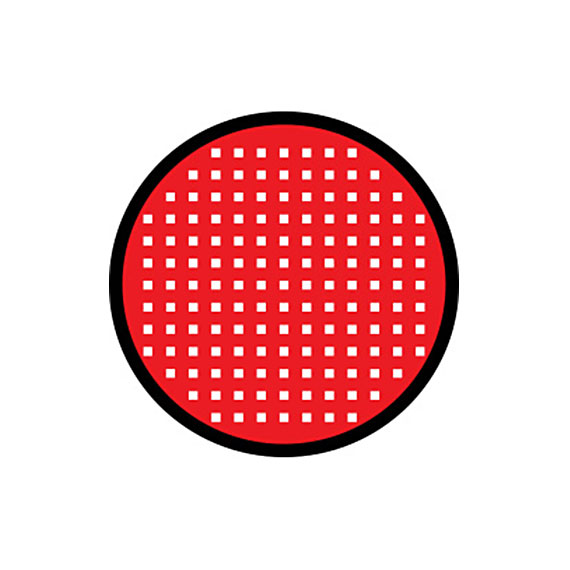 Princess Pinky Cosplay Red Mesh With Rim (With Prescription)