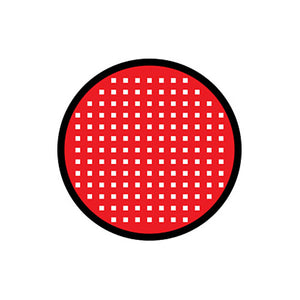 Princess Pinky Cosplay Red Mesh With Rim (With Prescription)