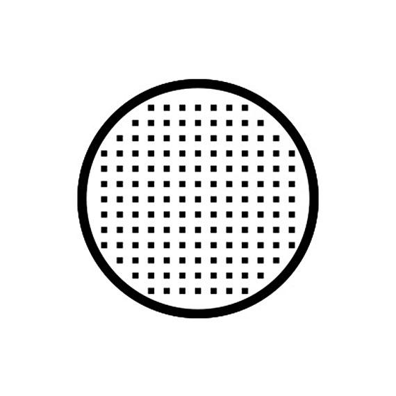 Princess Pinky Cosplay White Mesh With Rim (With Prescription)