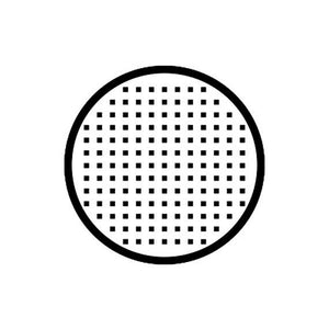 Princess Pinky Cosplay White Mesh With Rim (With Prescription)