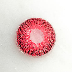 big size SFX red mini sclera colored contact lens