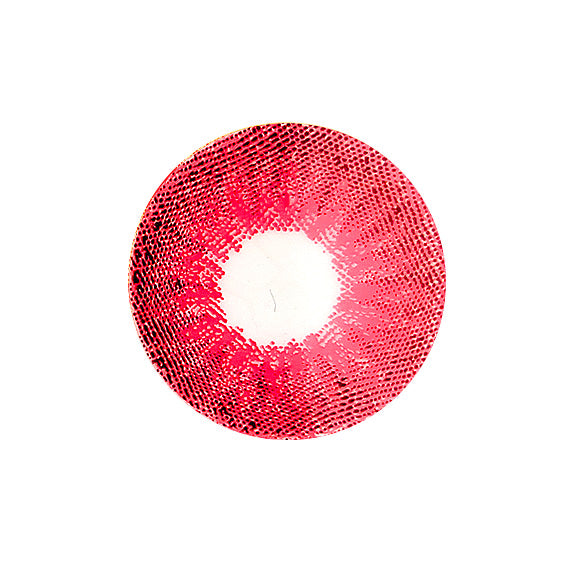 Devilish Halloween crimson red mini sclera contact lenses